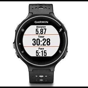 Garmin Forerunner 235, GPS Running Watch, Black/Gray